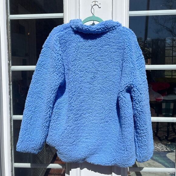 J Crew Faux Sherpa Barn Jacket NWT - Picture 6 of 8